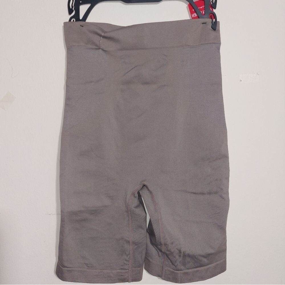 NWT Women's Skinnygirl Shaping Hi-Waist Thigh Slimmers Coffee Size M - Picture 3 of 7